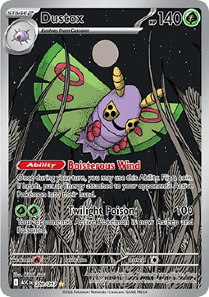 Dustox - Ascended Heroes (Illustration Rare) [ASC-220]