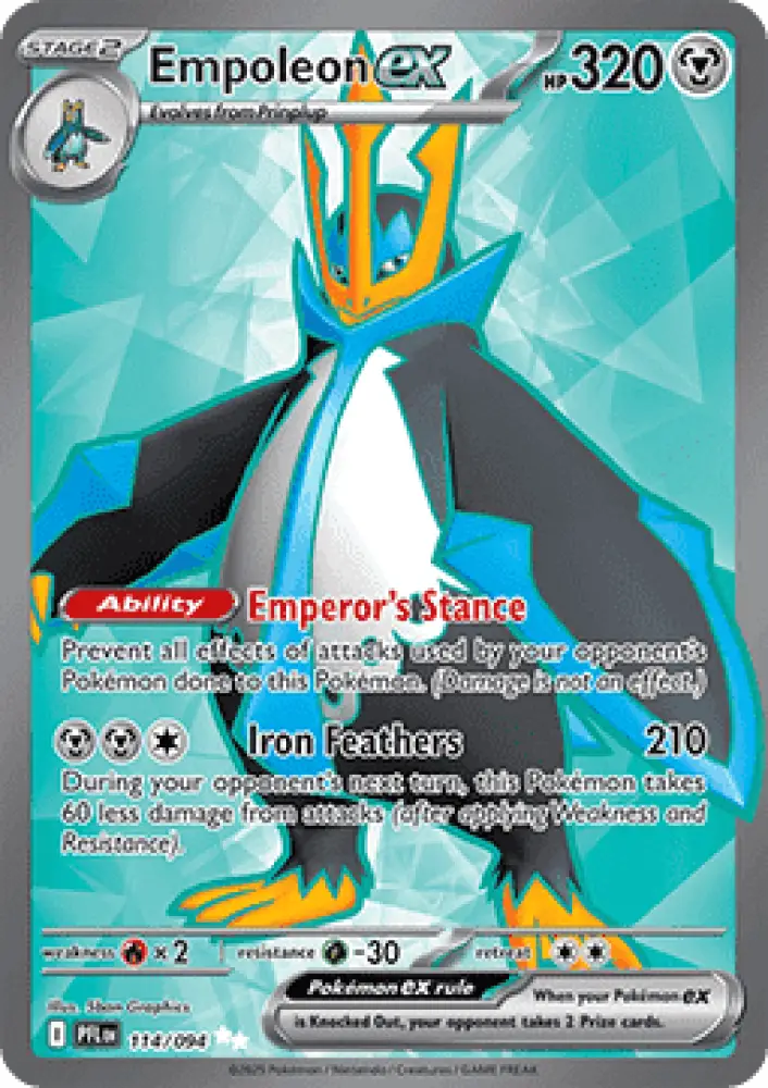 Empoleon ex - Phantasmal Flames (Ultra Rare) [PFL-114]