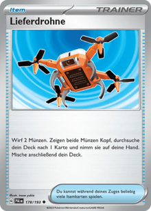 Entwicklungen in Paldea Lieferdrohne 178/193 Deutsch - Sammelkarten
