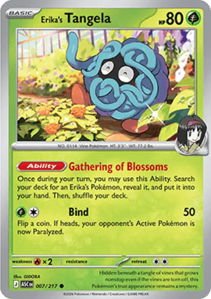 Erika's Tangela - Ascended Heroes (Common) [ASC-007]