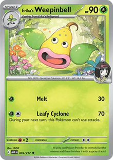 Erika's Weepinbell - Ascended Heroes (Uncommon) [ASC-005]