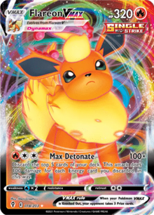 Evolving Skies Flareon VMAX 018/203 Englisch - Holo / Near Mint - Sammelkarten