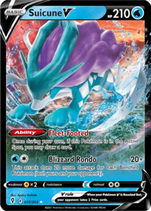 Evolving Skies Suicune V 031/203 Englisch - Holo / Near Mint - Sammelkarten