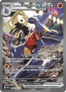 Ewige Rivalen Cynthias Knakrack-ex 232/182 Deutsch - Sammelkarten