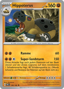 Ewige Rivalen Hippoterus 106/182 Deutsch - Sammelkarten