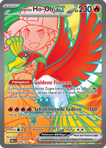Ewige Rivalen Klarins Ho-Oh-ex 209/182 Deutsch - Sammelkarten