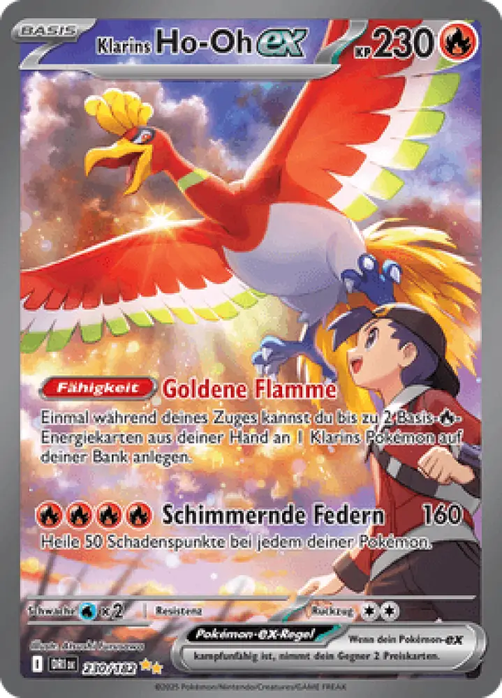 Ewige Rivalen Klarins Ho-Oh-ex 230/182 Deutsch - Sammelkarten