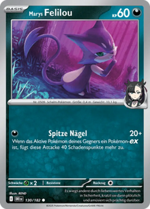 Ewige Rivalen Marys Felilou 130/182 Deutsch - Sammelkarten