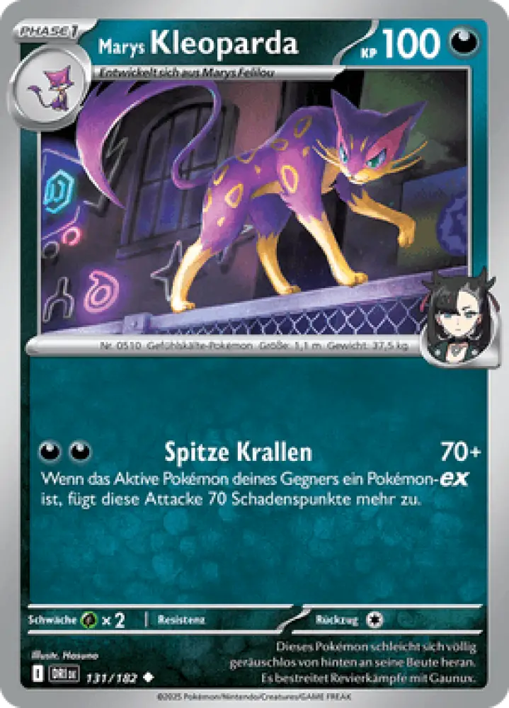 Ewige Rivalen Marys Kleoparda 131/182 Deutsch - Sammelkarten