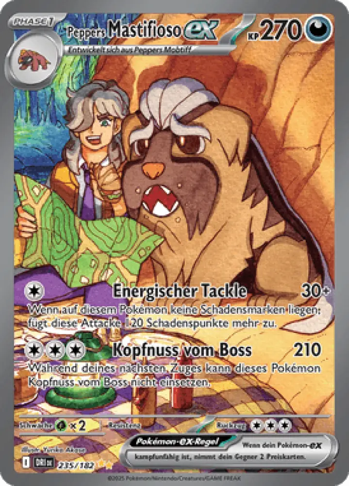 Ewige Rivalen Peppers Mastifioso-ex 235/182 Deutsch - Sammelkarten