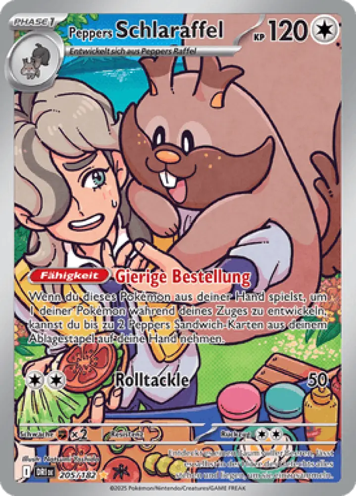 Ewige Rivalen Peppers Schlaraffel 205/182 Deutsch - Sammelkarten