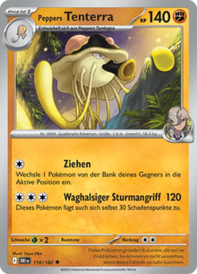 Ewige Rivalen Peppers Tenterra 110/182 Deutsch - Sammelkarten