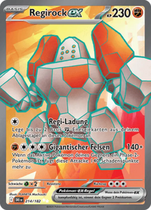 Ewige Rivalen Regirock-ex 214/182 Deutsch - Sammelkarten