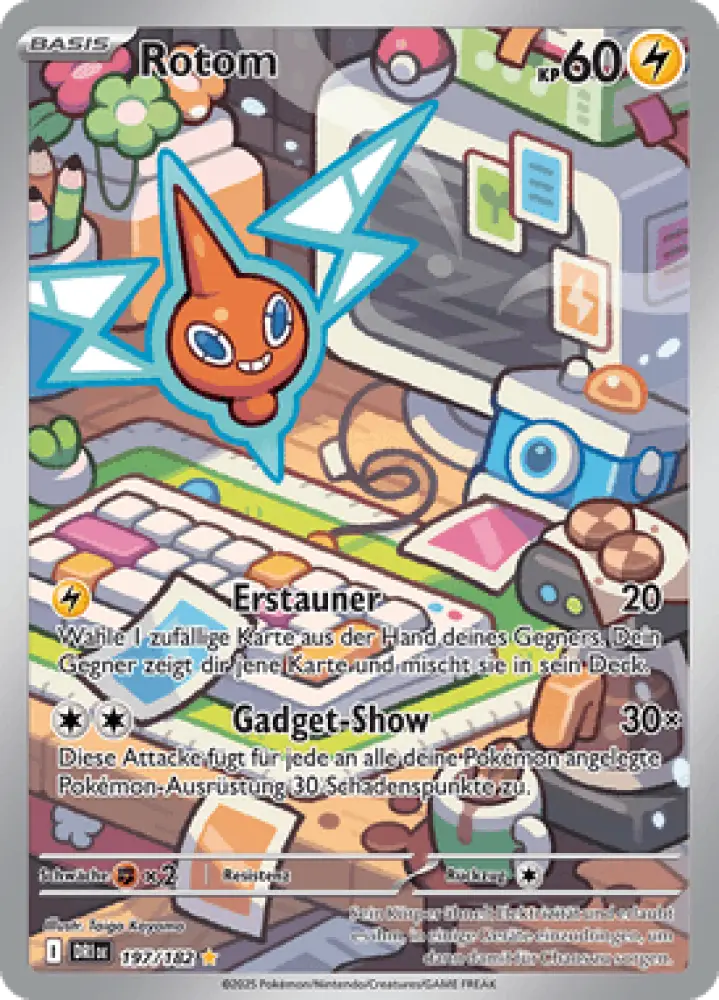 Ewige Rivalen Rotom 197/182 Deutsch - Sammelkarten