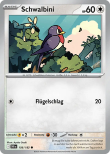 Ewige Rivalen Schwalbini 156/182 Deutsch - Sammelkarten