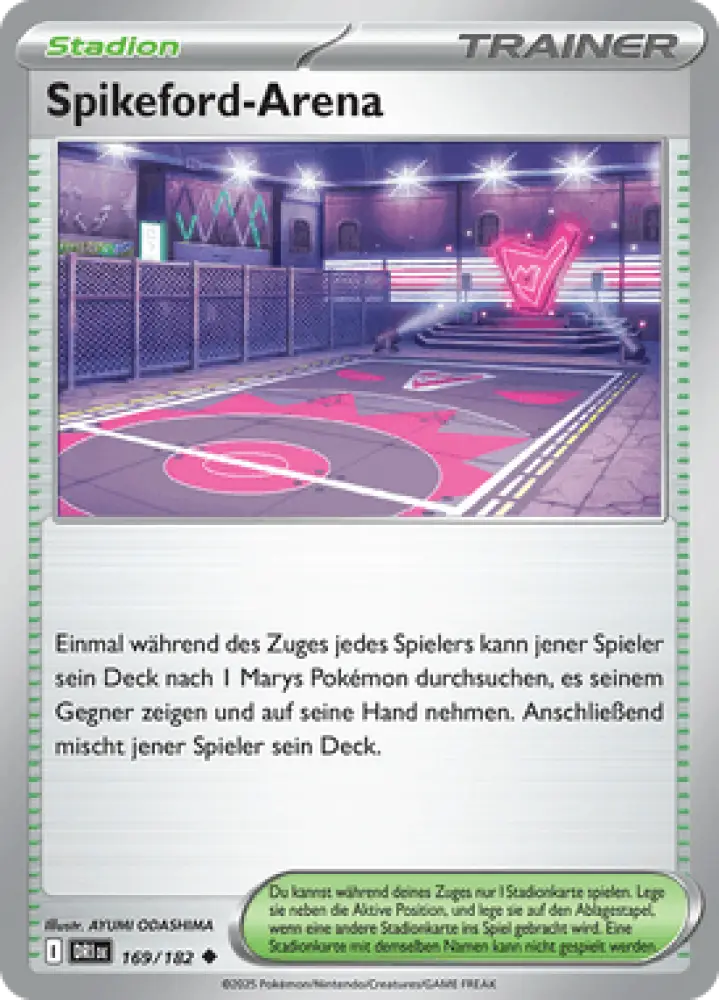 Ewige Rivalen Spikeford-Arena 169/182 Deutsch - Sammelkarten