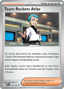 Ewige Rivalen Team Rockets Atlas 170/182 Deutsch - Sammelkarten