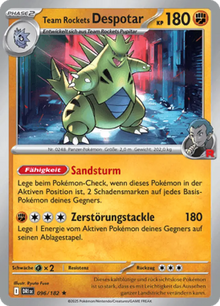 Ewige Rivalen Team Rockets Despotar 096/182 Deutsch - Sammelkarten