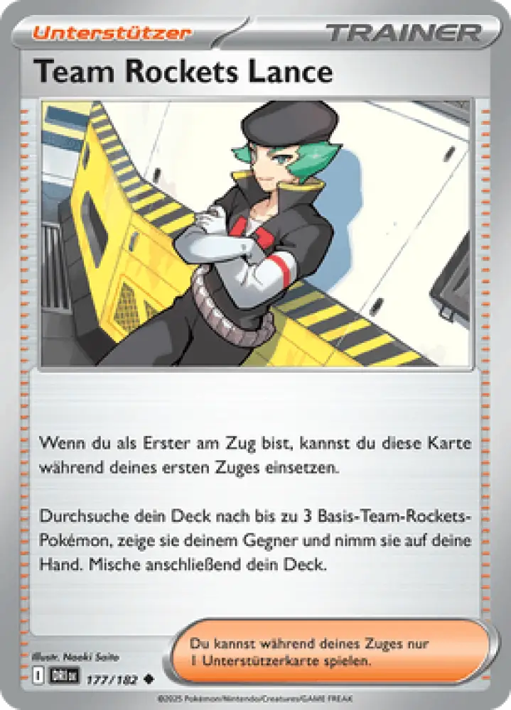 Ewige Rivalen Team Rockets Lance 177/182 Deutsch - Sammelkarten