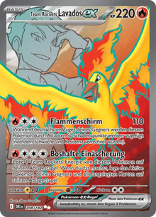 Ewige Rivalen Team Rockets Lavados-ex 208/182 Deutsch - Sammelkarten