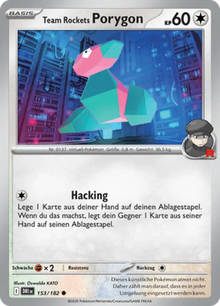 Ewige Rivalen Team Rockets Porygon 153/182 Deutsch - Sammelkarten