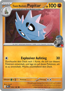 Ewige Rivalen Team Rockets Pupitar 095/182 Deutsch - Sammelkarten