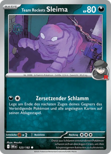 Ewige Rivalen Team Rockets Sleima 123/182 Deutsch - Sammelkarten