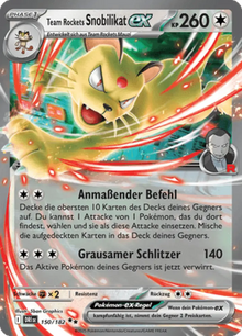 Ewige Rivalen Team Rockets Snobilikat-ex 150/182 Deutsch - Sammelkarten