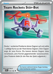 Ewige Rivalen Team Rockets Stör-Bot 172/182 Deutsch - Sammelkarten
