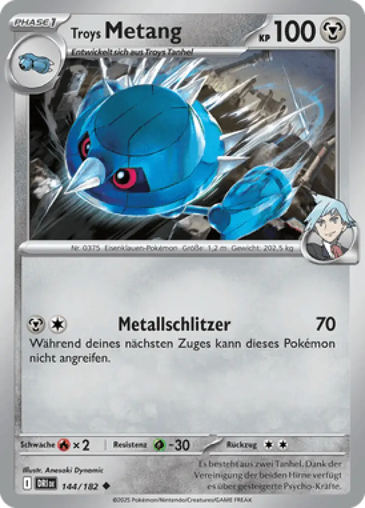Ewige Rivalen Troys Metang 144/182 Deutsch - Sammelkarten