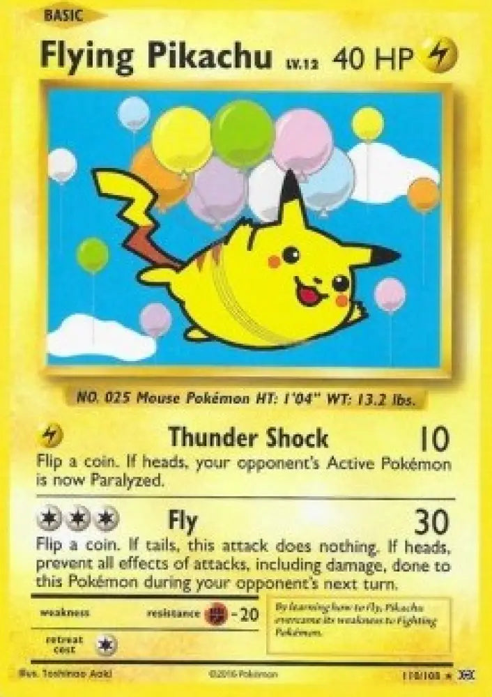 Flying Pikachu - Evolutions (Secret Rare) [EVO-110]