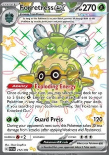 Forretress ex - Paldean Fates (Shiny Ultra Rare) [PAF-212]
