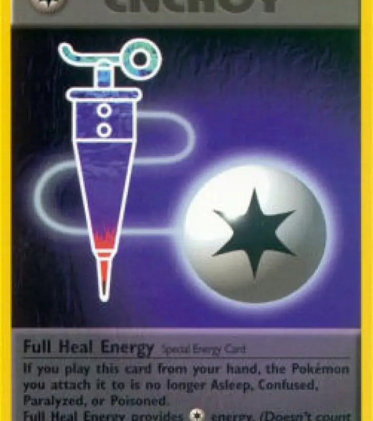 Full Heal Energy - Team Rocket (Uncommon) [TR-81]