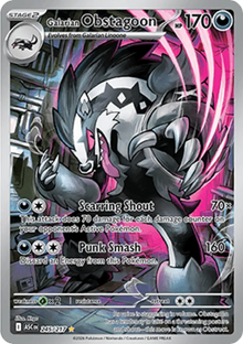 Galarian Obstagoon - Ascended Heroes (Illustration Rare) [ASC-245]