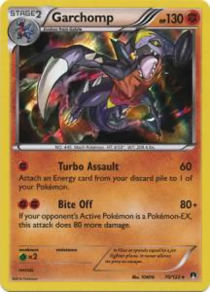 Garchomp - BREAKpoint (Holo Rare) [BKP-70]