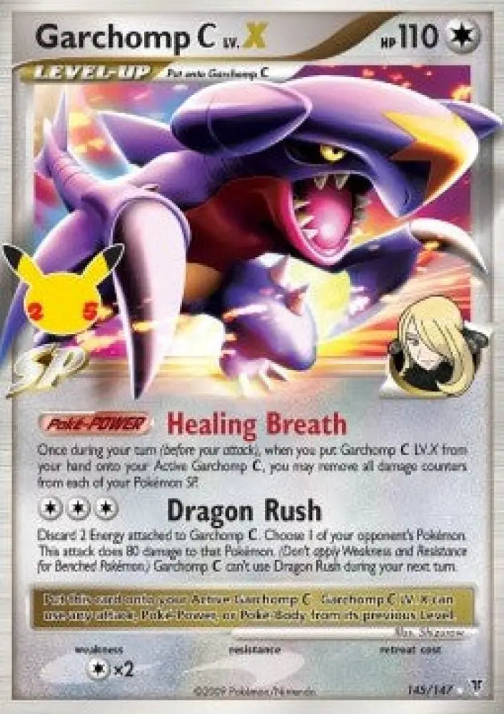 Garchomp  LV.X - Celebrations (Holo Rare) [CEL-SV 145]