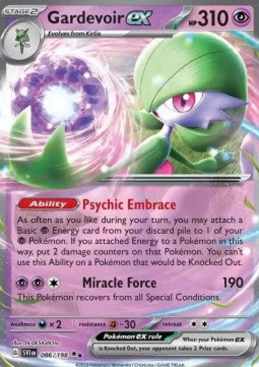 Gardevoir ex - Scarlet & Violet (Double Rare) [SVI-086]
