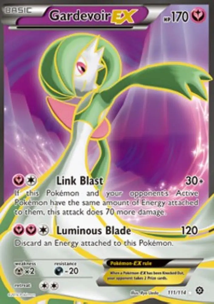 Gardevoir EX - Steam Siege (Ultra Rare) [STS-111]