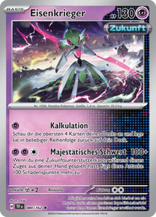 Gewalten der Zeit Eisenkrieger 080/162 Deutsch - Holo / Near Mint - Sammelkarten