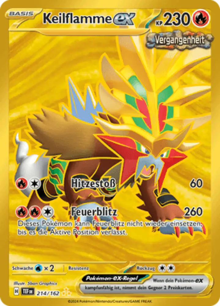 Gewalten der Zeit Keilflamme-ex 214/162 Deutsch - Sammelkarten