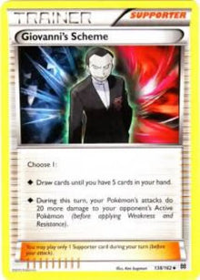 Giovanni's Scheme - BREAKthrough (Uncommon) [BKT-138]