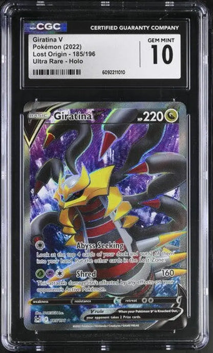 Giratina V - Lost Origin (Ultra Rare) [LOR-185] - English / Mint / CGC 10.0 Normal - Pokémon Single pokemon karten