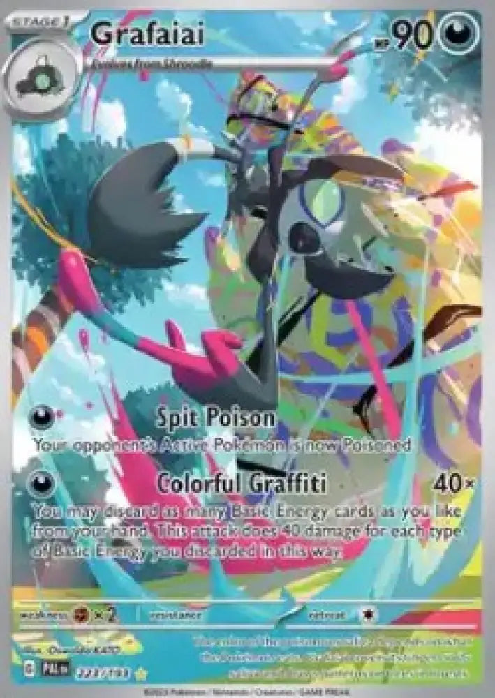 Grafaiai - Paldea Evolved (Illustration Rare) [PAL-223]