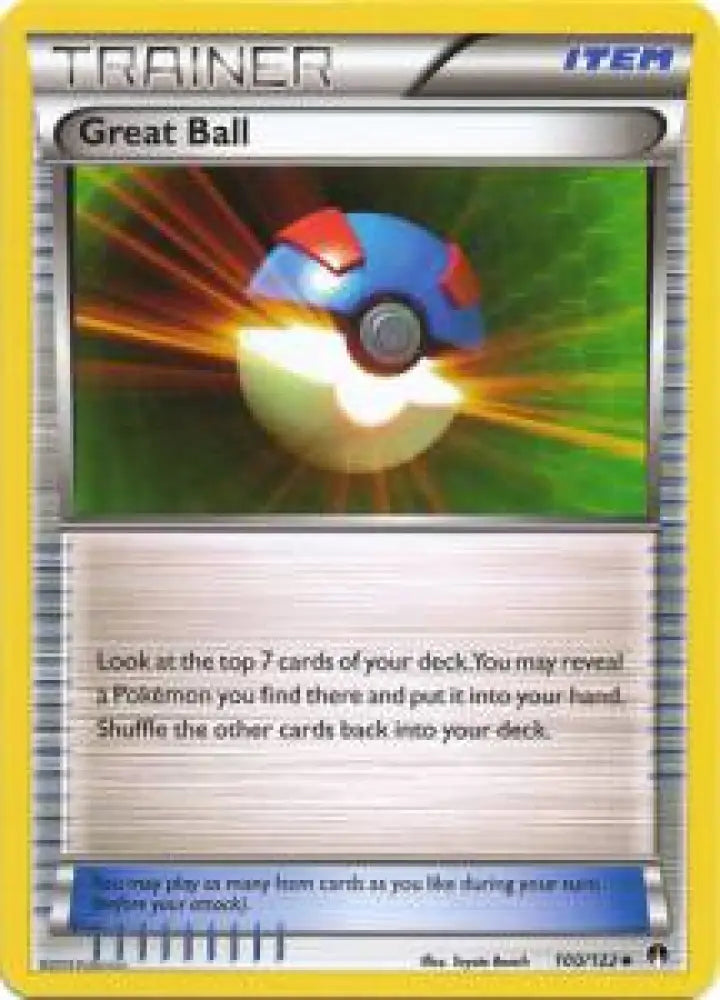 Great Ball - BREAKpoint (Uncommon) [BKP-100]