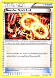 Groudon Spirit Link - Primal Clash (Uncommon) [PRC-131]