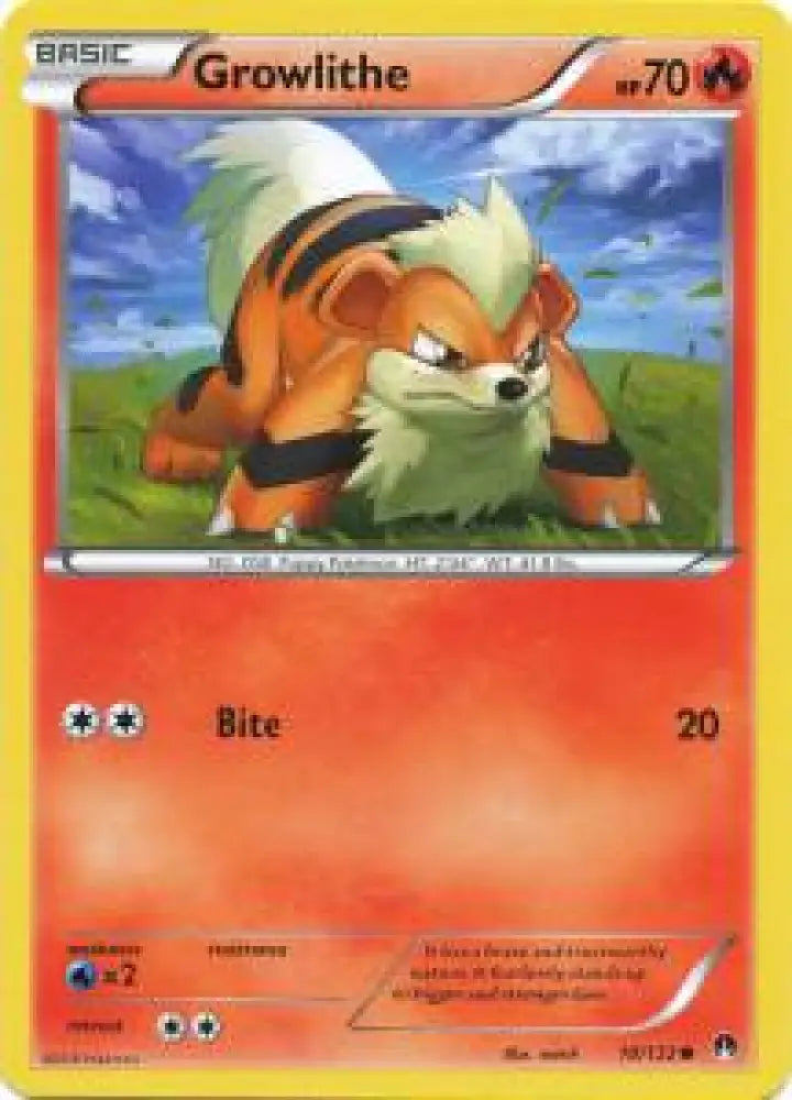 Growlithe - BREAKpoint (Common) [BKP-10]