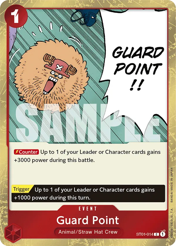 Guard Point V.2 ST01-014 (PRB01) - Sammelkarten