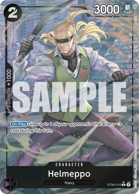 Helmeppo V.3 ST06-010 (PRB01) - Holo / Near Mint - Sammelkarten