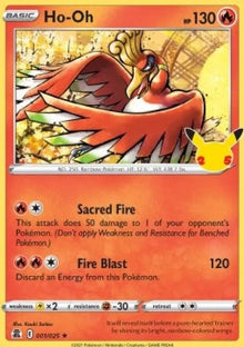 Ho-Oh - Celebrations (Holo Rare) [CEL-001]