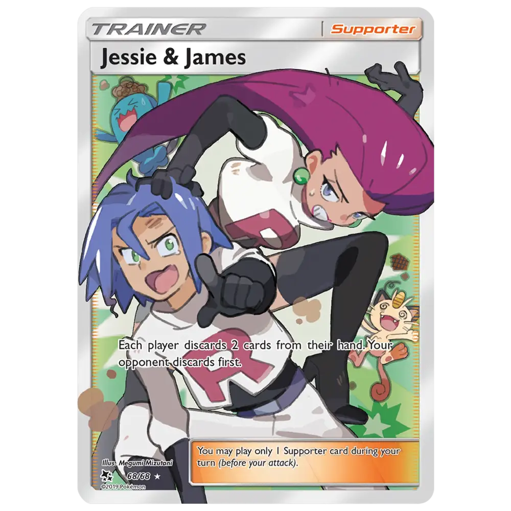 Jessie & James 68/68 Hidden Fates EN